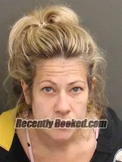 Booking photo from Orange County, Florida