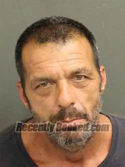 Booking photo from Orange County, Florida