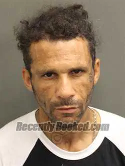 Booking photo from Orange County, Florida
