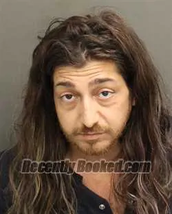 Booking photo from Orange County, Florida