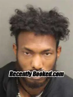Booking photo from Orange County, Florida