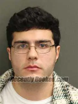 Booking photo from Orange County, Florida