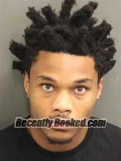 Booking photo from Orange County, Florida