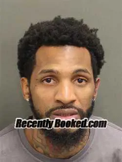 Booking photo from Orange County, Florida