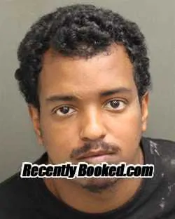 Booking photo from Orange County, Florida
