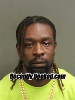 Booking photo from Orange County, Florida