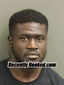 Booking photo from Orange County, Florida