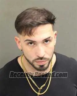 Booking photo from Orange County, Florida