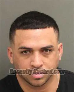 Booking photo from Orange County, Florida