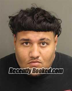 Booking photo from Orange County, Florida