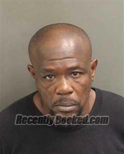 Booking photo from Orange County, Florida