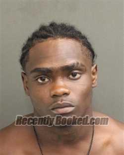 Booking photo from Orange County, Florida