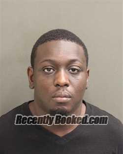 Booking photo from Orange County, Florida