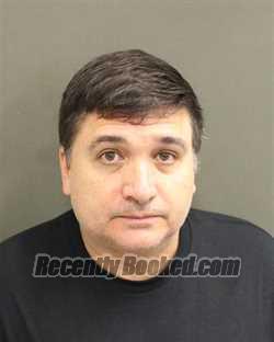 Booking photo from Orange County, Florida