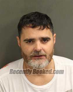 Booking photo from Orange County, Florida