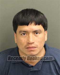 Booking photo from Orange County, Florida
