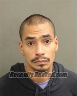 Booking photo from Orange County, Florida