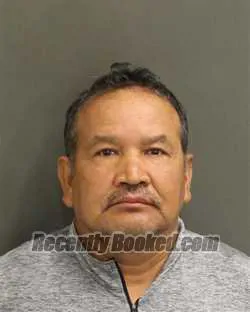 Booking photo from Orange County, Florida