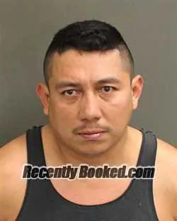Booking photo from Orange County, Florida