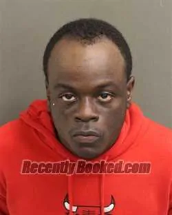 Booking photo from Orange County, Florida