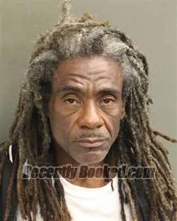 Booking photo from Orange County, Florida