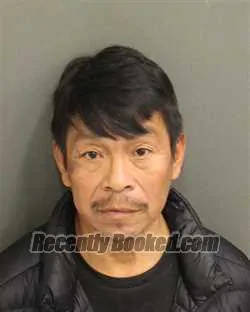 Booking photo from Orange County, Florida