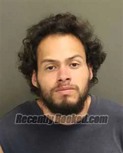 Booking photo from Orange County, Florida