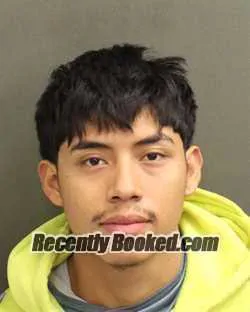 Booking photo from Orange County, Florida
