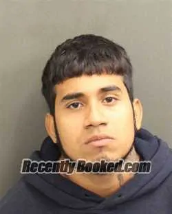 Booking photo from Orange County, Florida