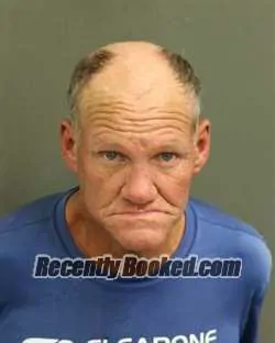 Booking photo from Orange County, Florida