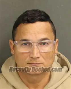 Booking photo from Orange County, Florida