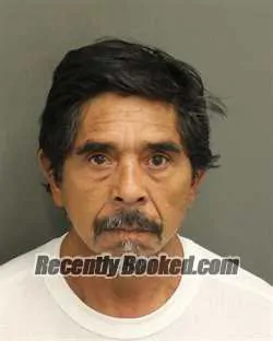 Booking photo from Orange County, Florida