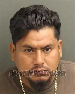 Booking photo from Orange County, Florida