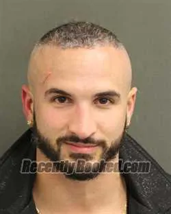 Booking photo from Orange County, Florida