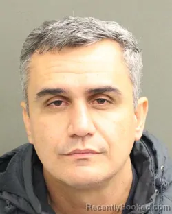 Booking photo from Orange County, Florida