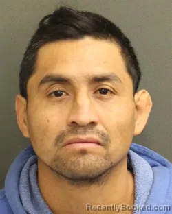 Booking photo from Orange County, Florida