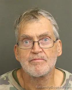 Booking photo from Orange County, Florida