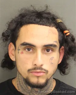 Booking photo from Orange County, Florida