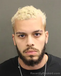 Booking photo from Orange County, Florida