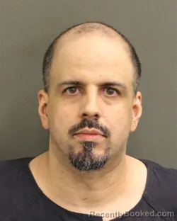 Booking photo from Orange County, Florida