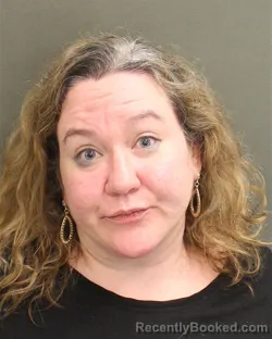 Booking photo from Orange County, Florida