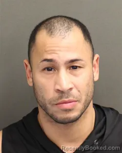 Booking photo from Orange County, Florida