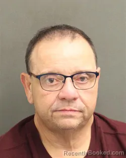 Booking photo from Orange County, Florida