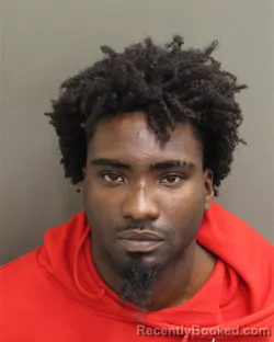 Booking photo from Orange County, Florida