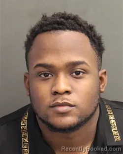 Booking photo from Orange County, Florida