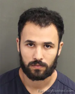 Booking photo from Orange County, Florida
