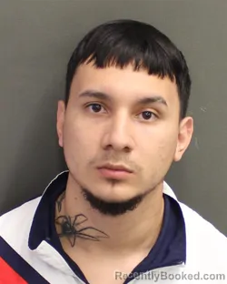 Booking photo from Orange County, Florida