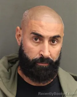 Booking photo from Orange County, Florida