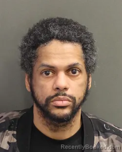 Booking photo from Orange County, Florida