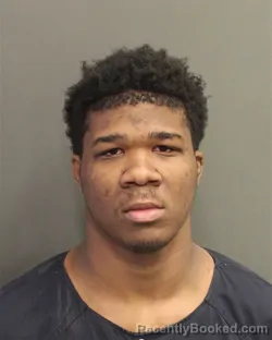 Booking photo from Orange County, Florida